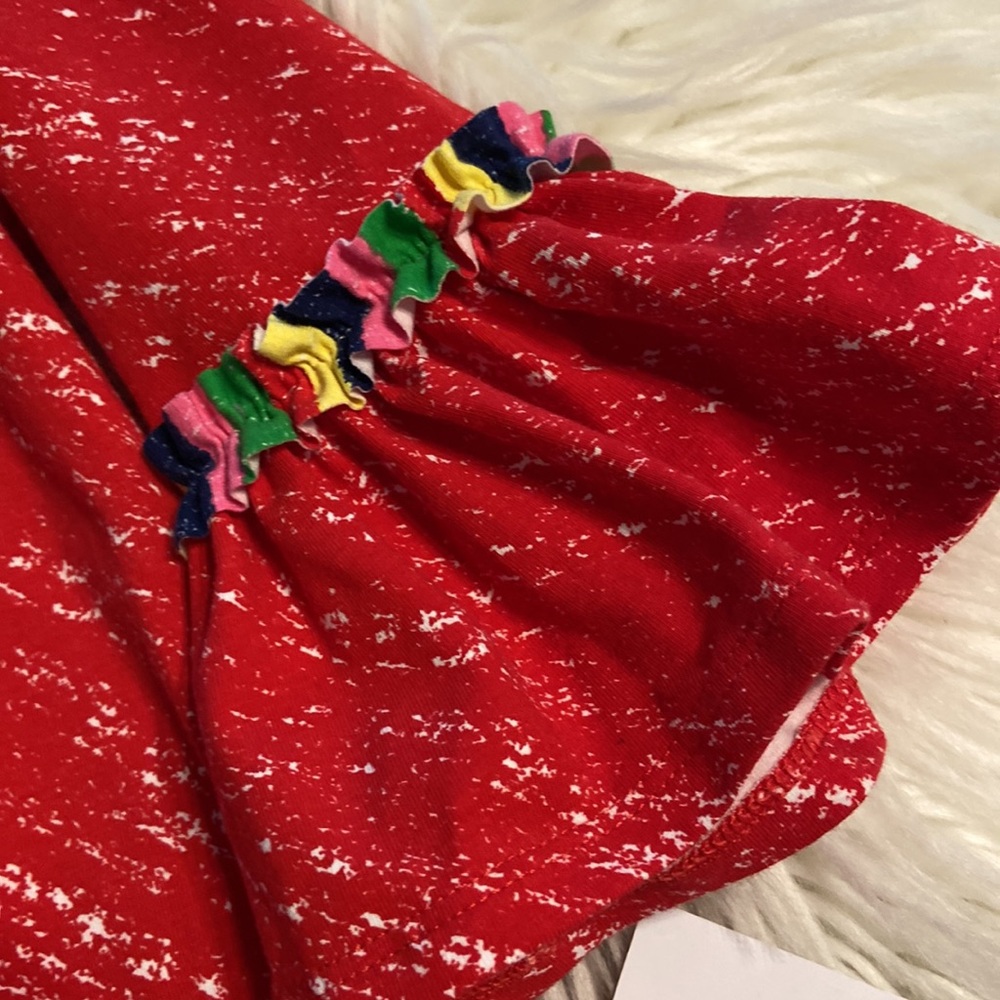 Bonnie Jean Girls Dress size 6 brand new with tag color red - Picture 4 of 9